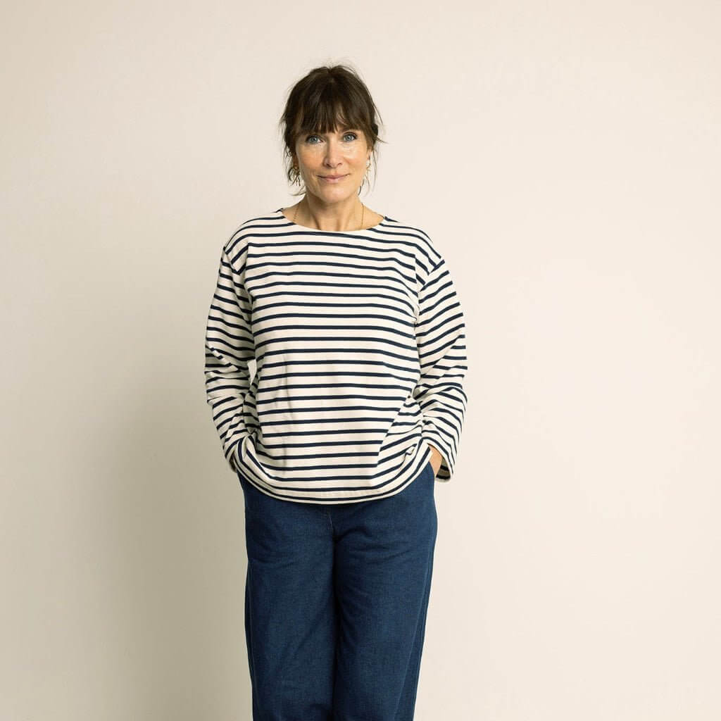 Boatneck Blouse sewing pattern Wardrobe By Me