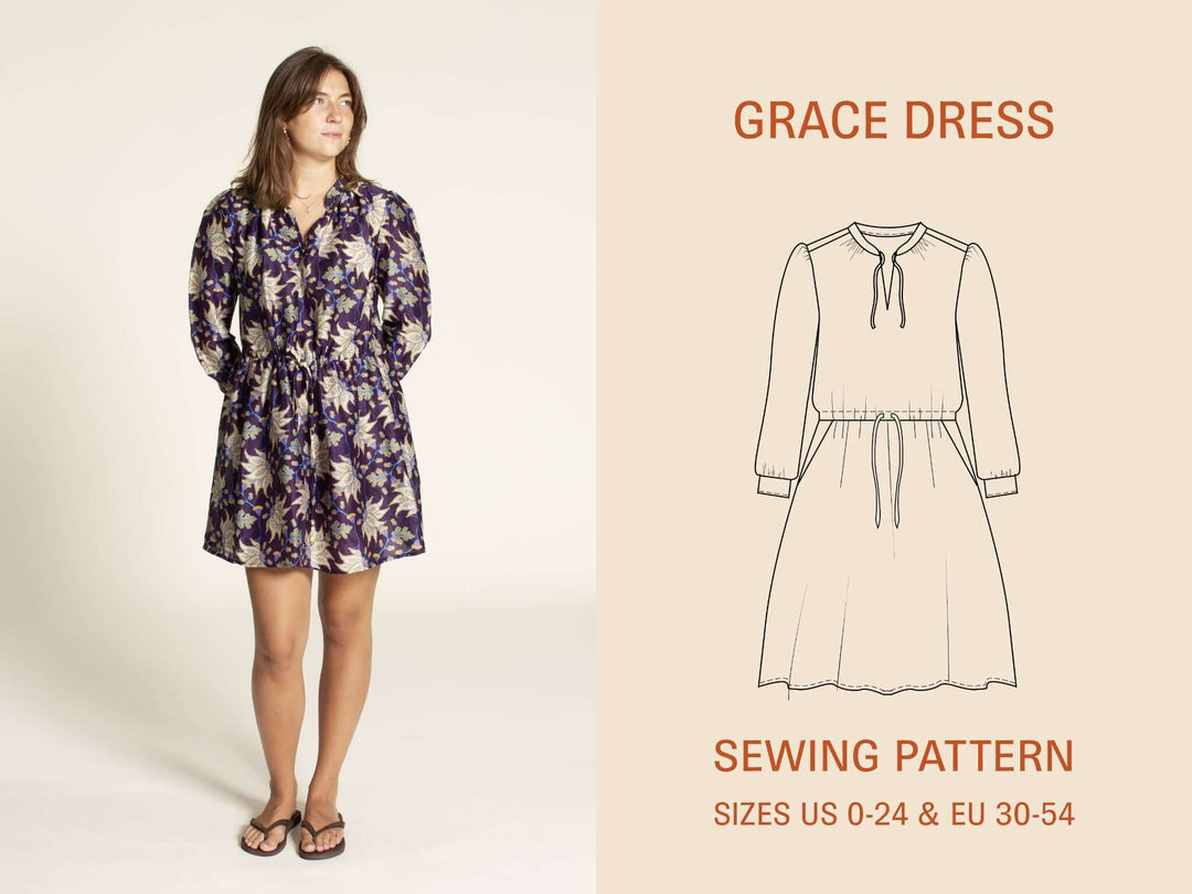 Grace Dress Sewing pattern Wardrobe By Me