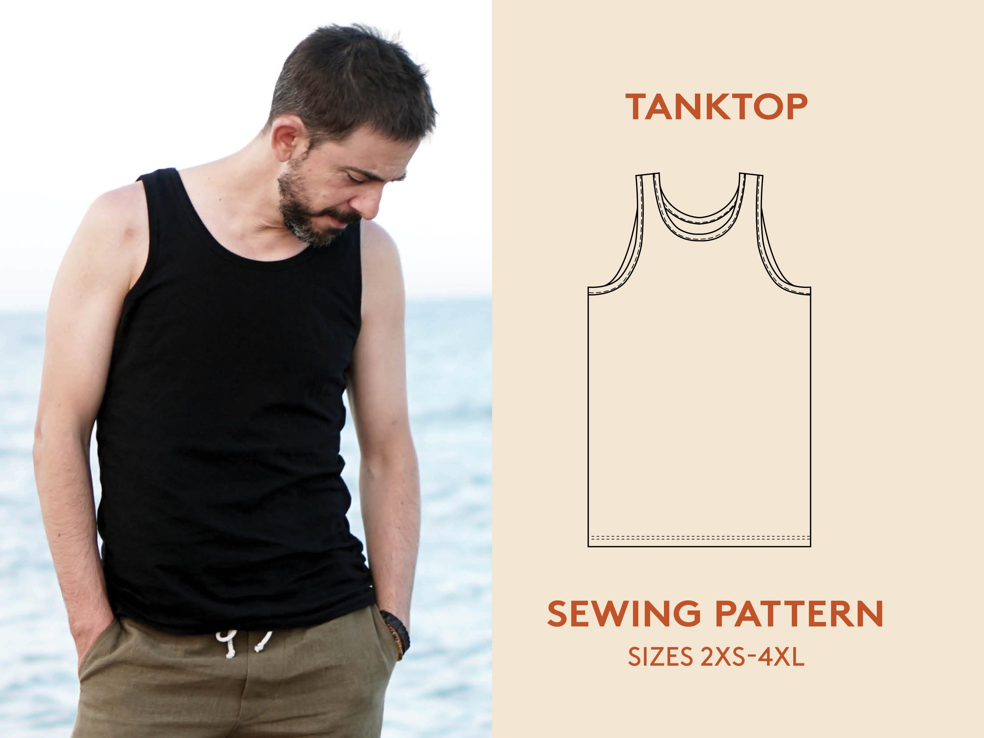 Men's Plus Size Tank Tops, Extra Large Sizes Up To 4XL