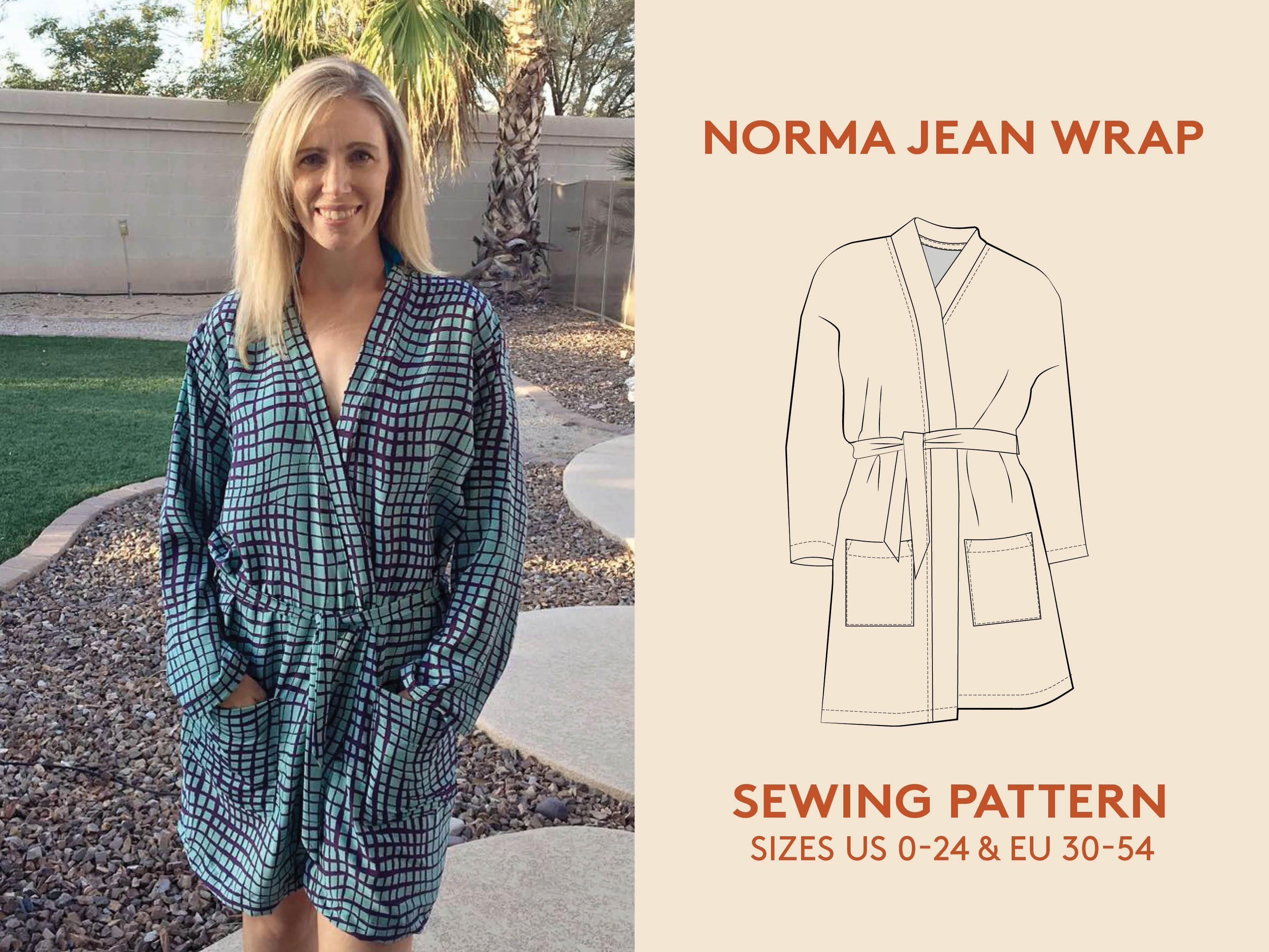Kimono Robe & Pajamas Pattern - Beginners