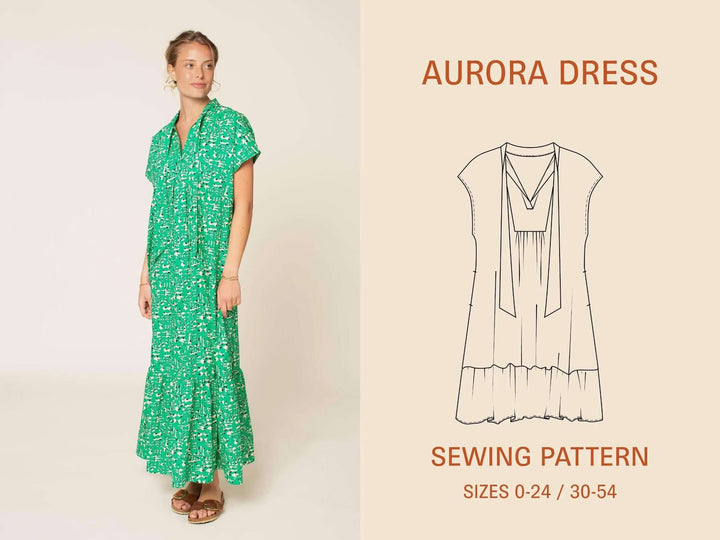 Aurora Dress Sewing Pattern Wardrobe By Me