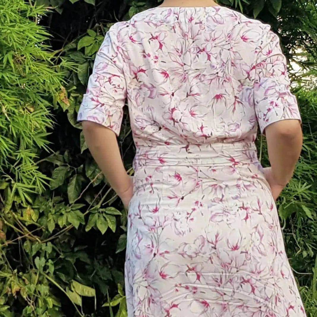 Ava Wrap Dress Sewing Pattern Wardrobe By Me
