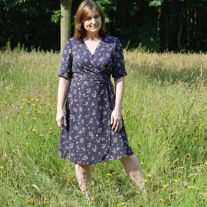 Ava Wrap Dress Sewing Pattern Wardrobe By Me
