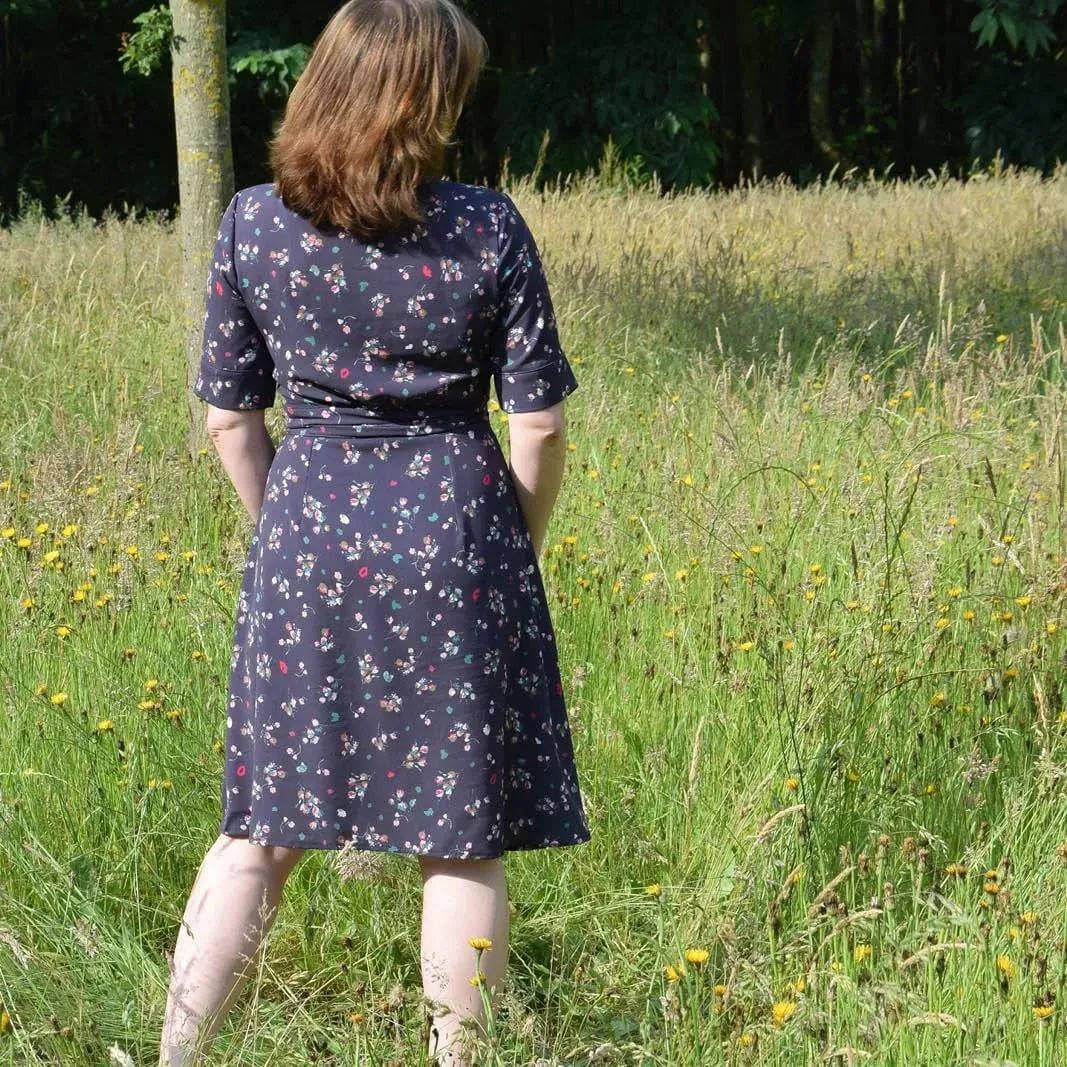 Ava Wrap Dress Sewing Pattern Wardrobe By Me