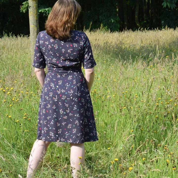 Ava Wrap Dress Sewing Pattern Wardrobe By Me