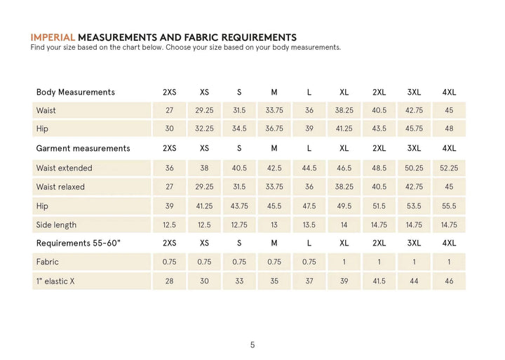 Boxer shorts sewing pattern Wardrobe By Me