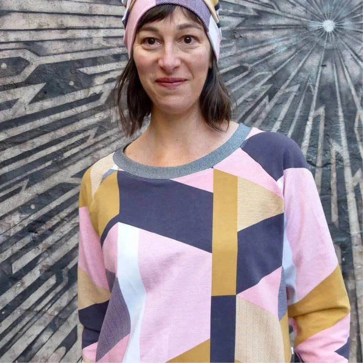 Boxy Raglan Sweater sewing pattern Wardrobe By Me