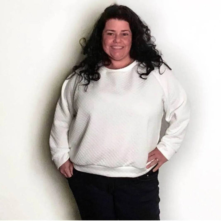 Boxy Raglan Sweater sewing pattern Wardrobe By Me