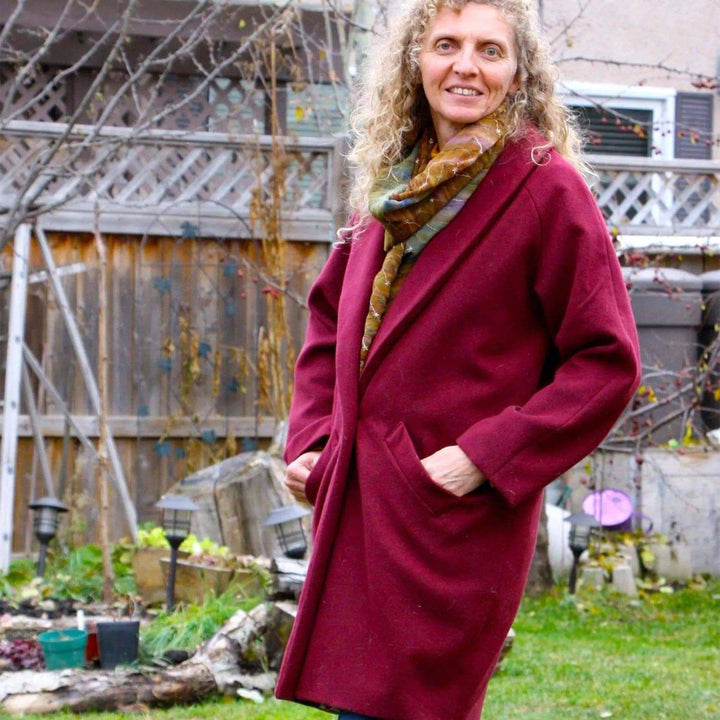 Cocoon Coat Sewing Pattern Wardrobe By Me