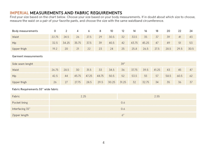 Cocoon Pants sewing pattern Wardrobe By Me