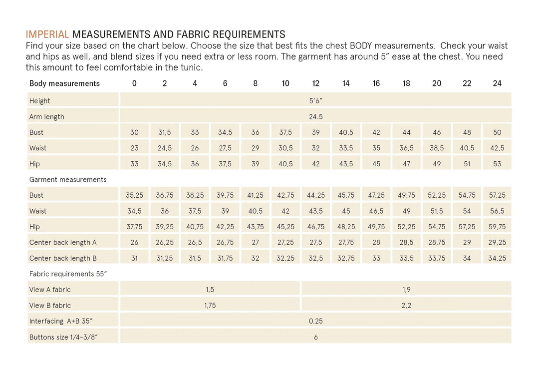 Heart Tunic Sewing Pattern Wardrobe By Me