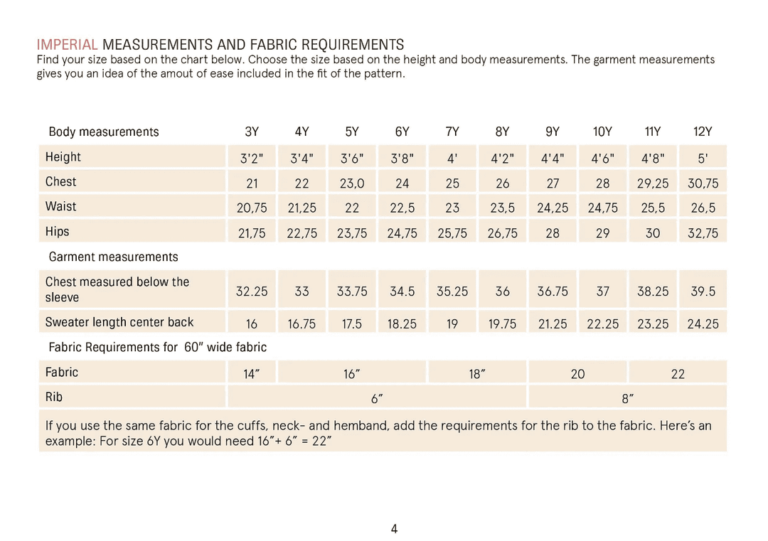 Kids James Sweater Sewing Pattern Wardrobe By Me