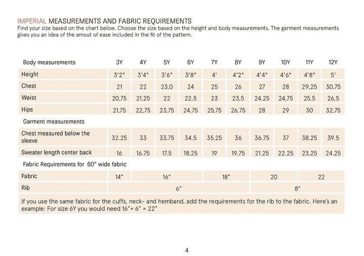 Kids James Sweater Sewing Pattern Wardrobe By Me