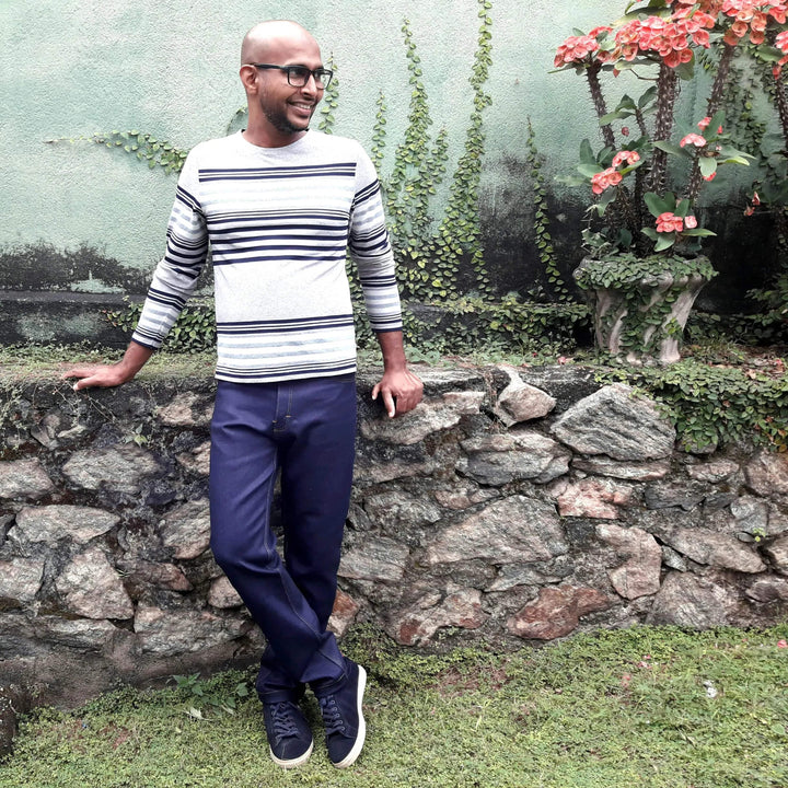 Jeans Sewing Pattern-Men's sizes 26-42" Wardrobe By Me
