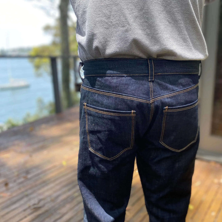 Jeans Sewing Pattern-Men's sizes 26-42" Wardrobe By Me