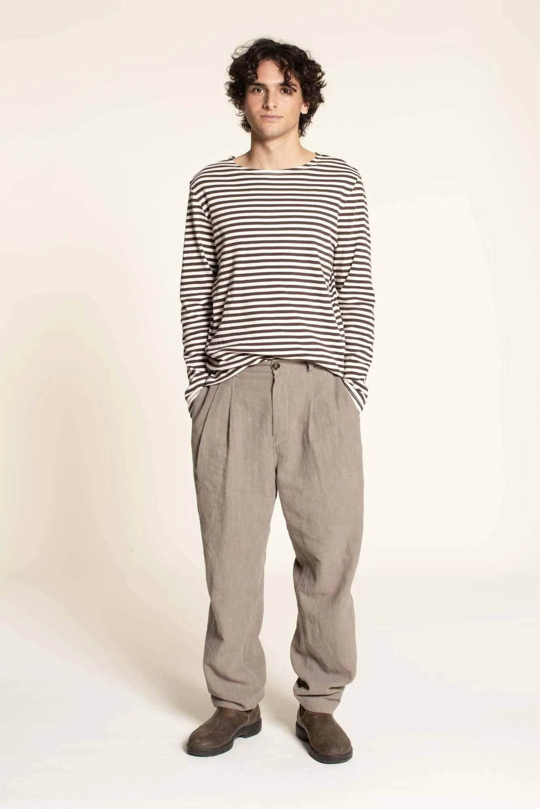 Men's Pleated pants sewing pattern Wardrobe By Me