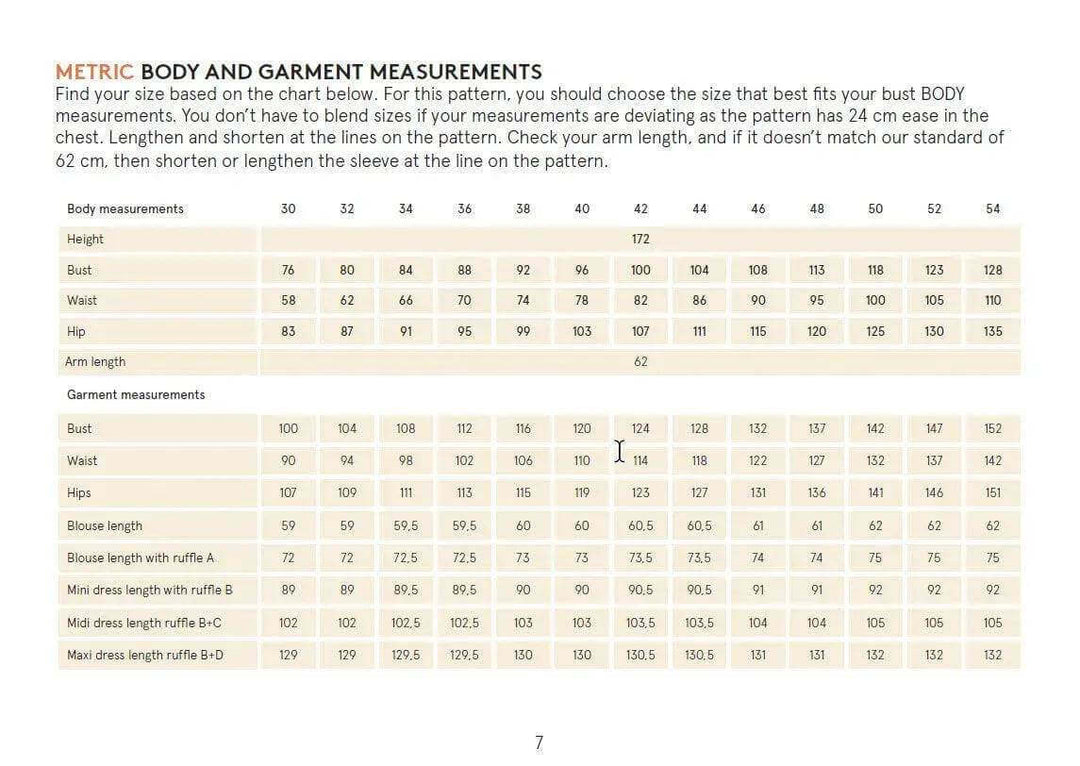 Moira blouse Sewing Pattern Wardrobe By Me