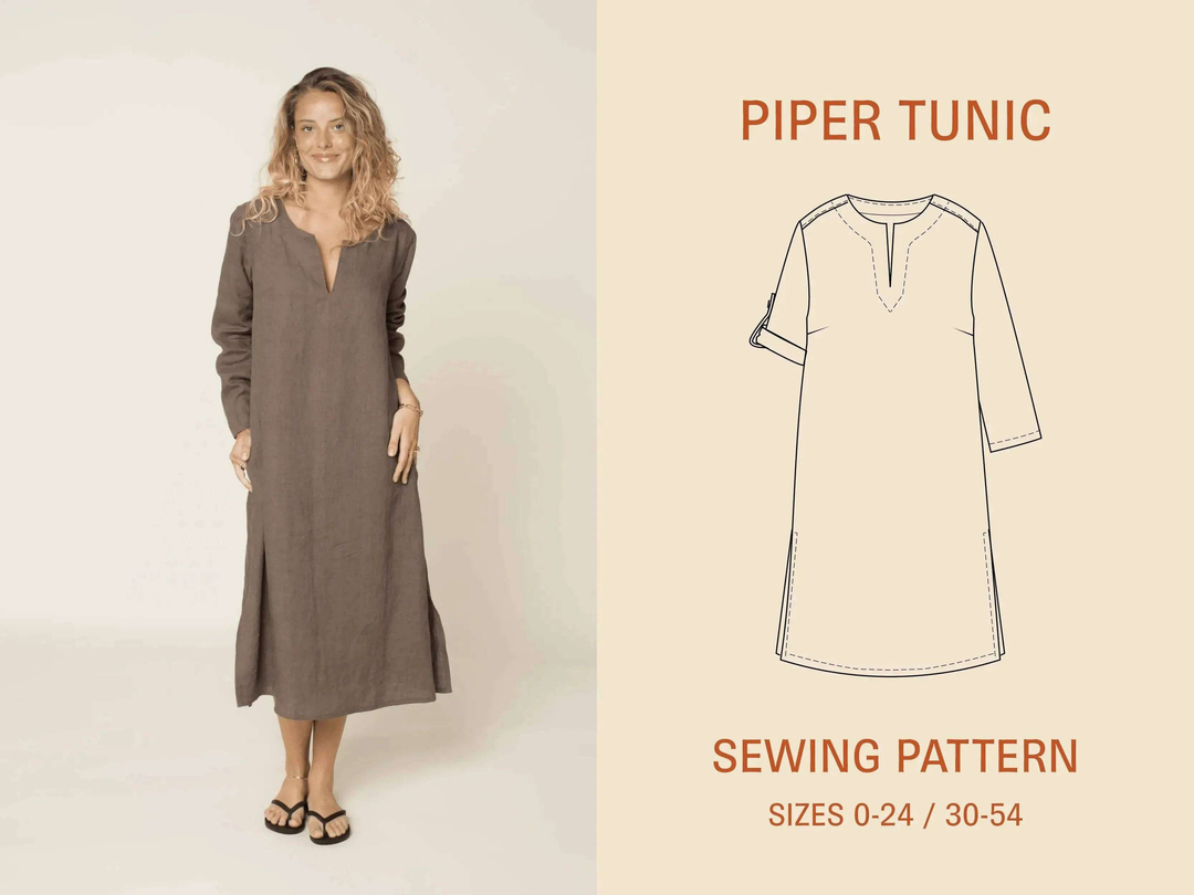 Piper Tunic Sewing Pattern Wardrobe By Me