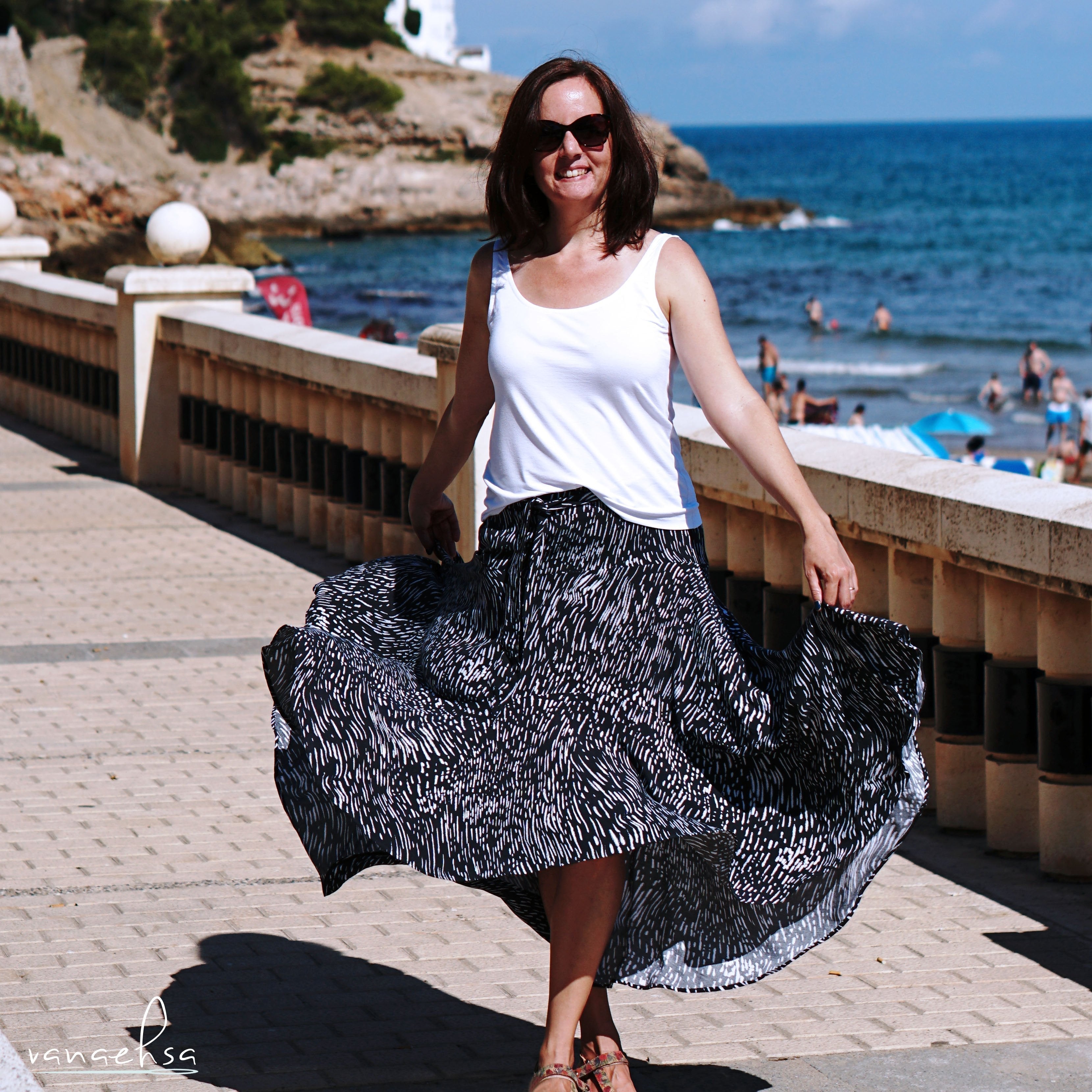 Belle Skirt PDF sewing pattern Wardrobe By Me