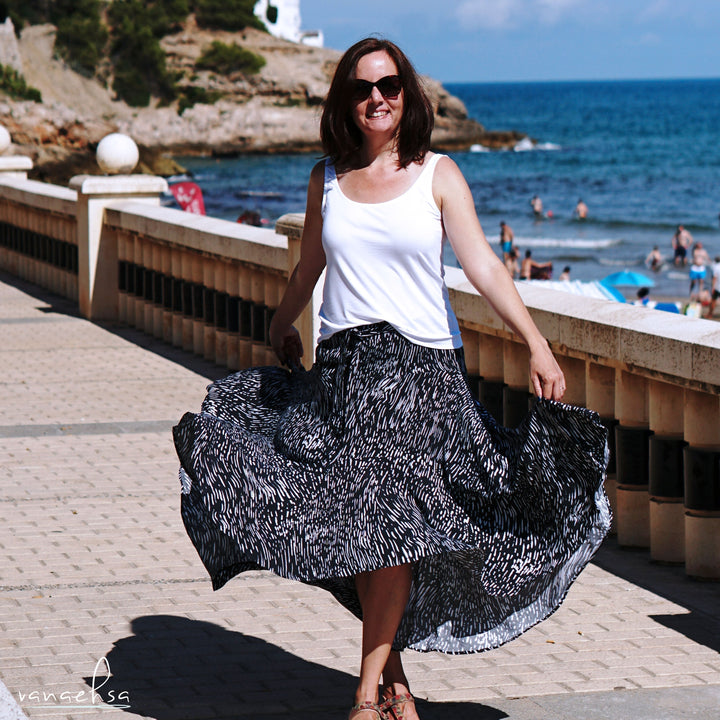 Belle Skirt PDF sewing pattern - Wardrobe By Me