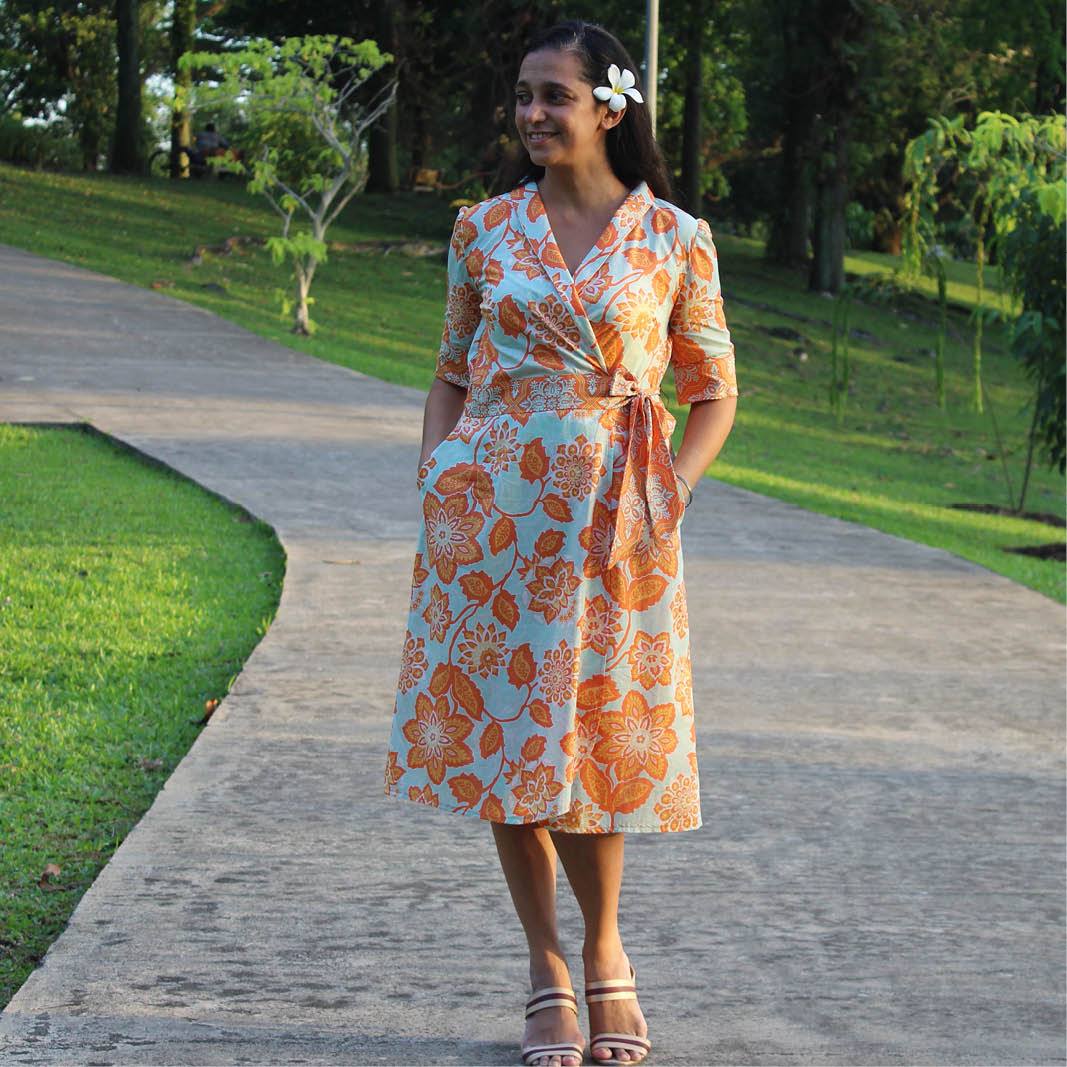 How many wrap dresses does a woman need? Wardrobe By Me