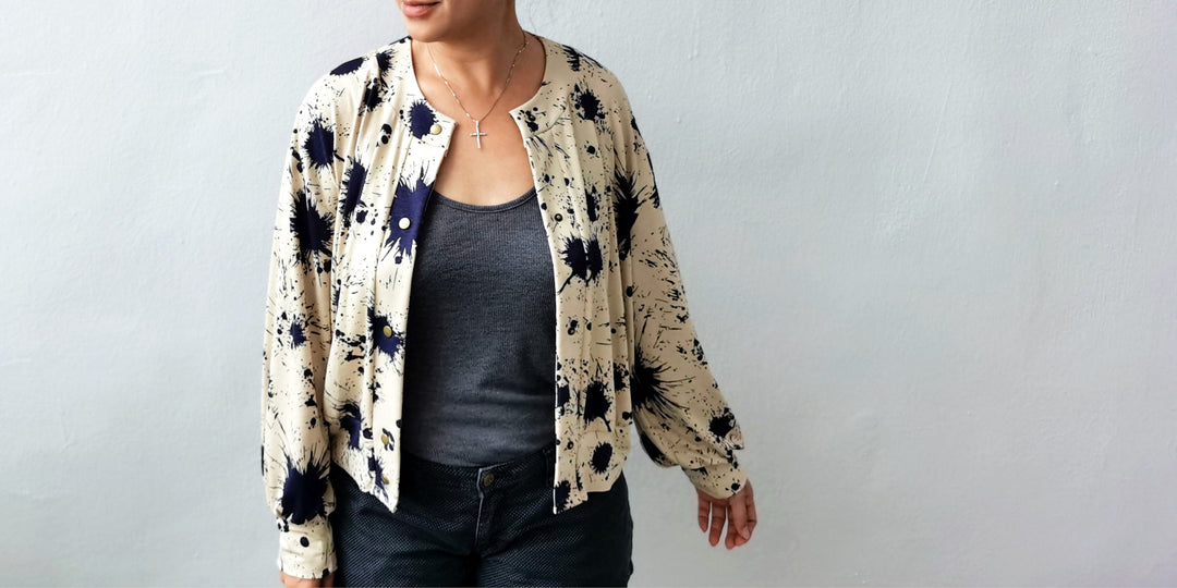 The Balloon Cardigan Sewing pattern Wardrobe By Me