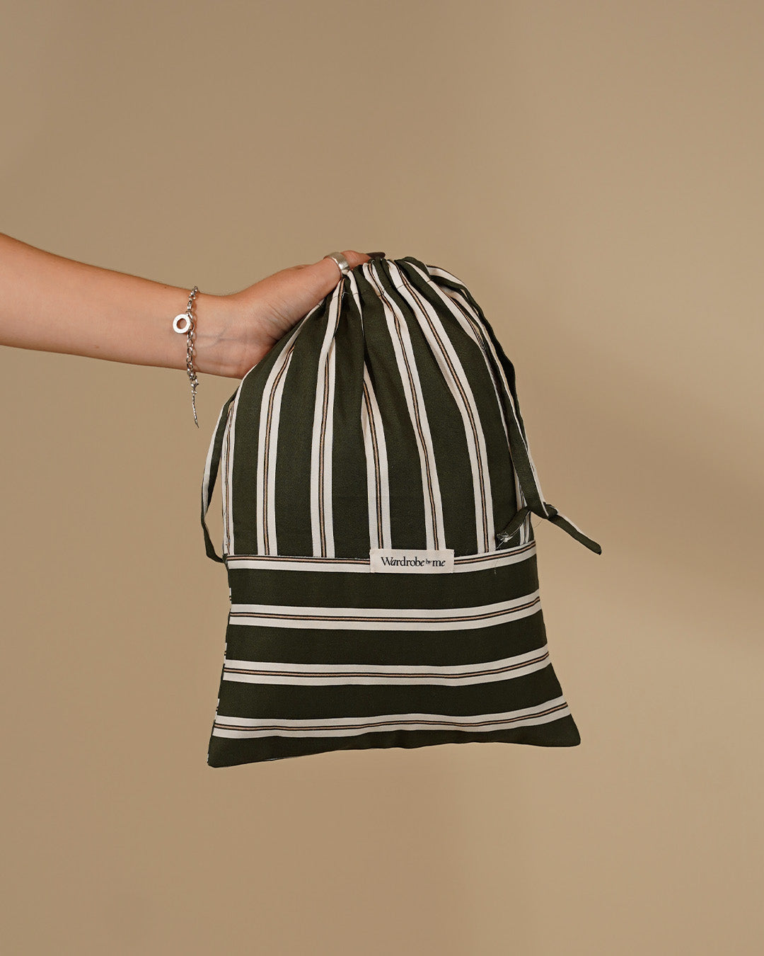 How to sew a fabric bag from leftover fabric