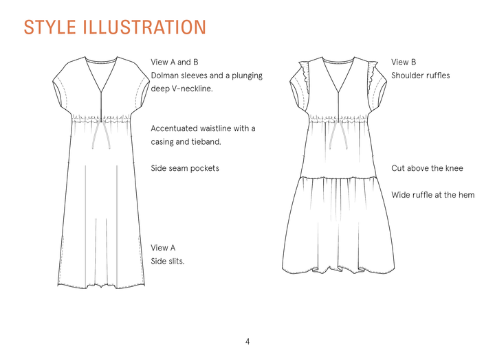 Abby Dress Sewing pattern