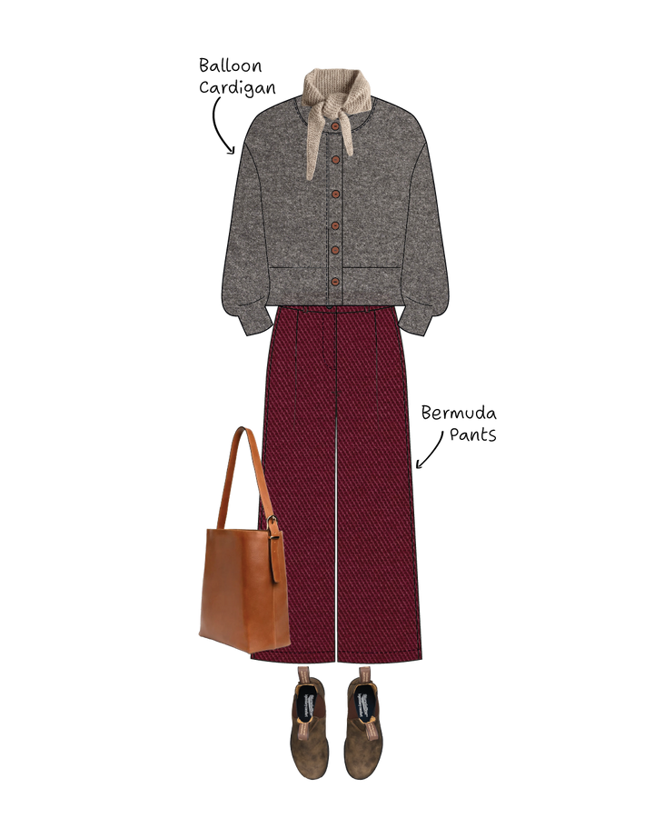 Bermuda Pants and Shorts Sewing Pattern