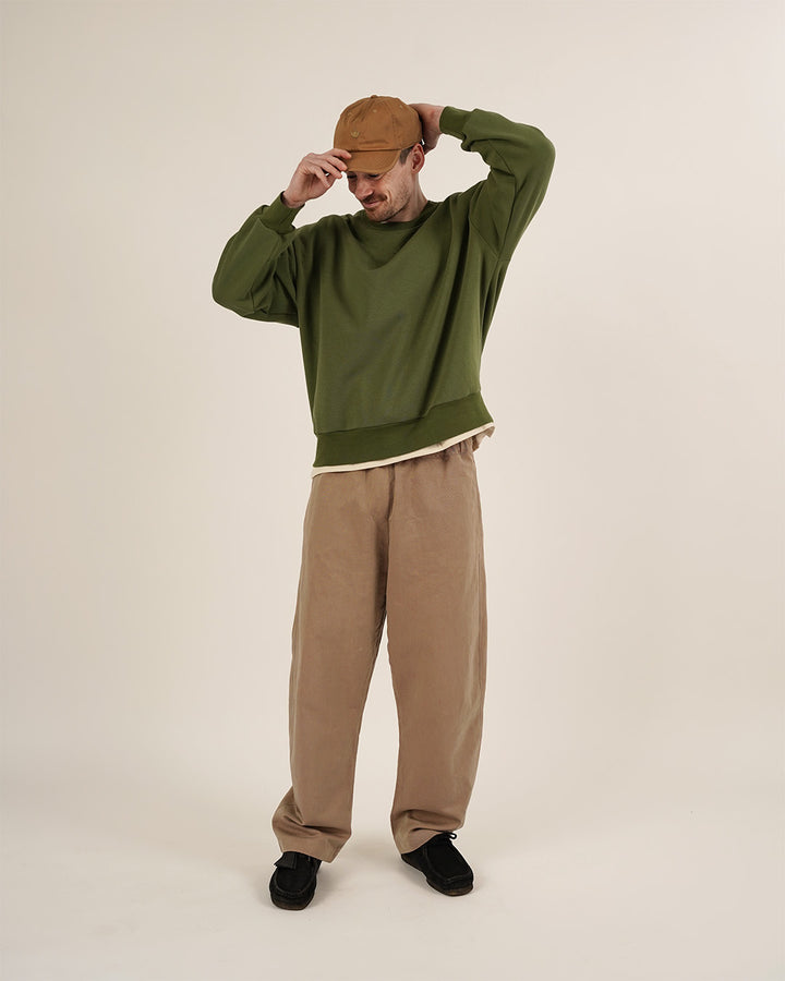 Boyfriend sweater sewing pattern unisex boy with hat
