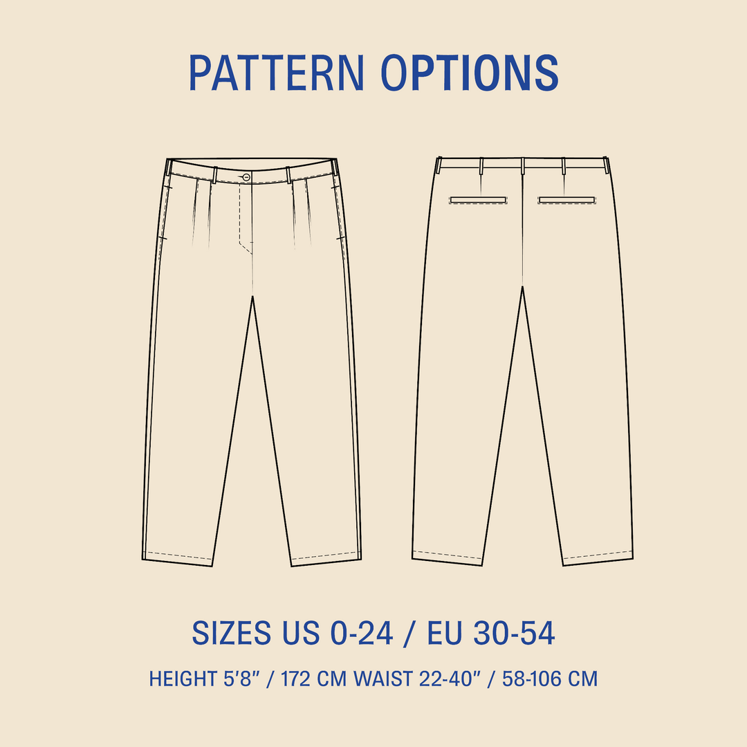 Cocoon Pants sewing pattern