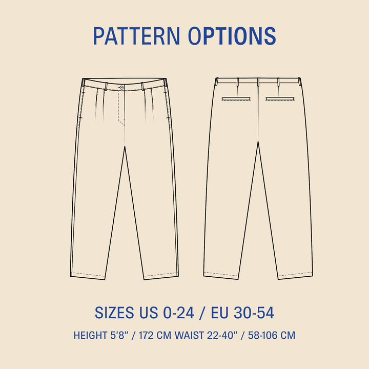 Cocoon Pants sewing pattern
