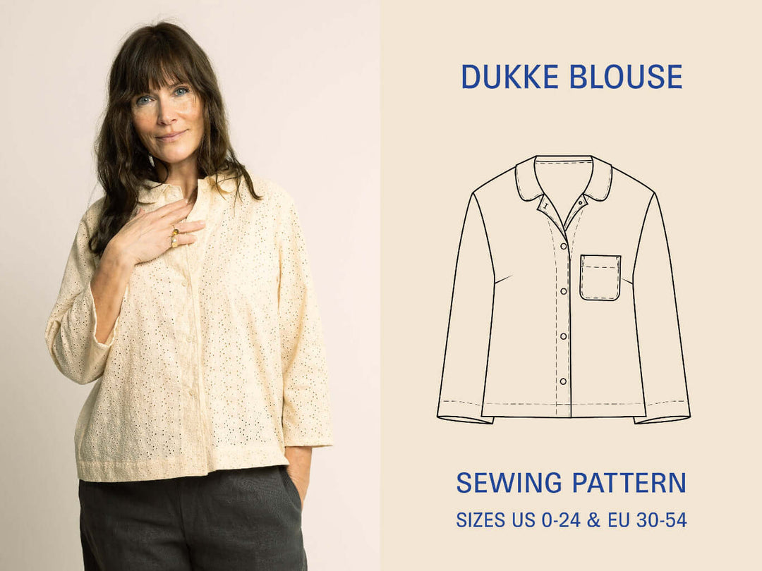 Dukke Blouse sewing pattern