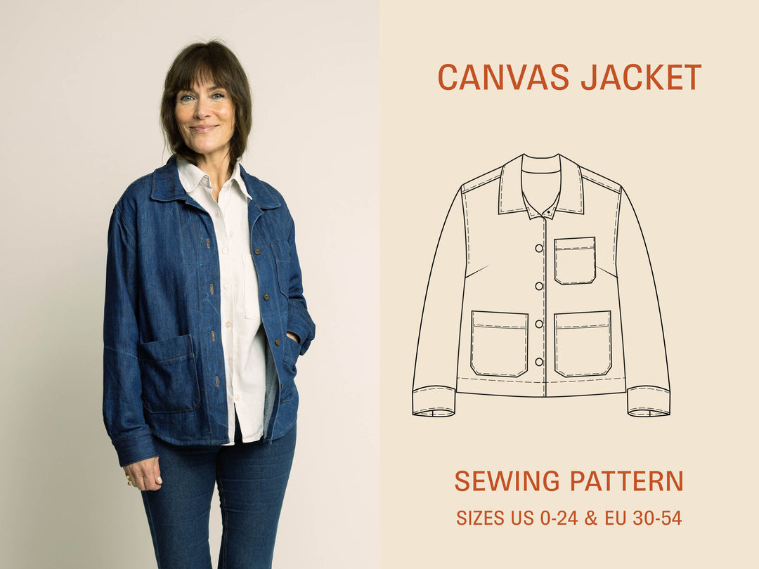 Canvas Jacket sewing pattern