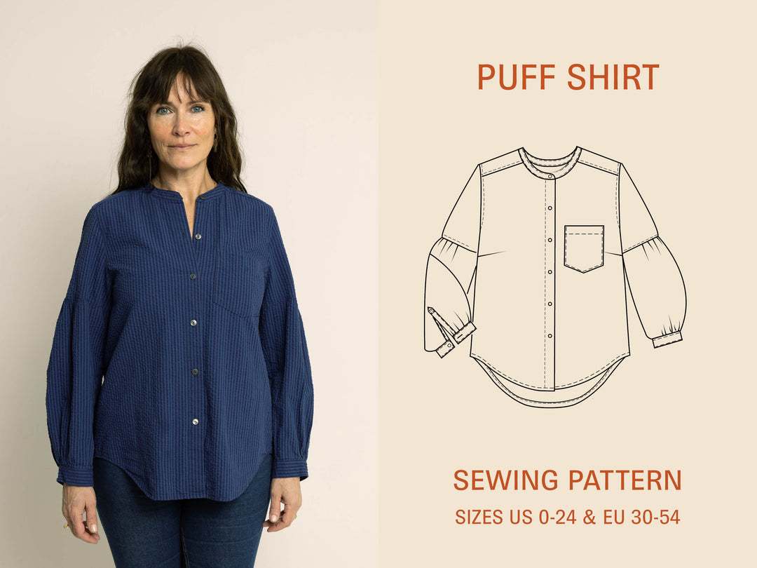 Puff Shirt sewing pattern - Wardrobe By Me