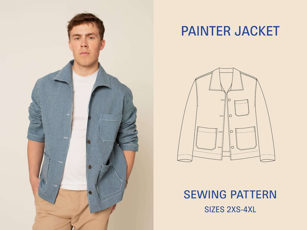 Heavy Jacket Pattern Painter jacket pattern | Wardrobe By Me - We love sewing!