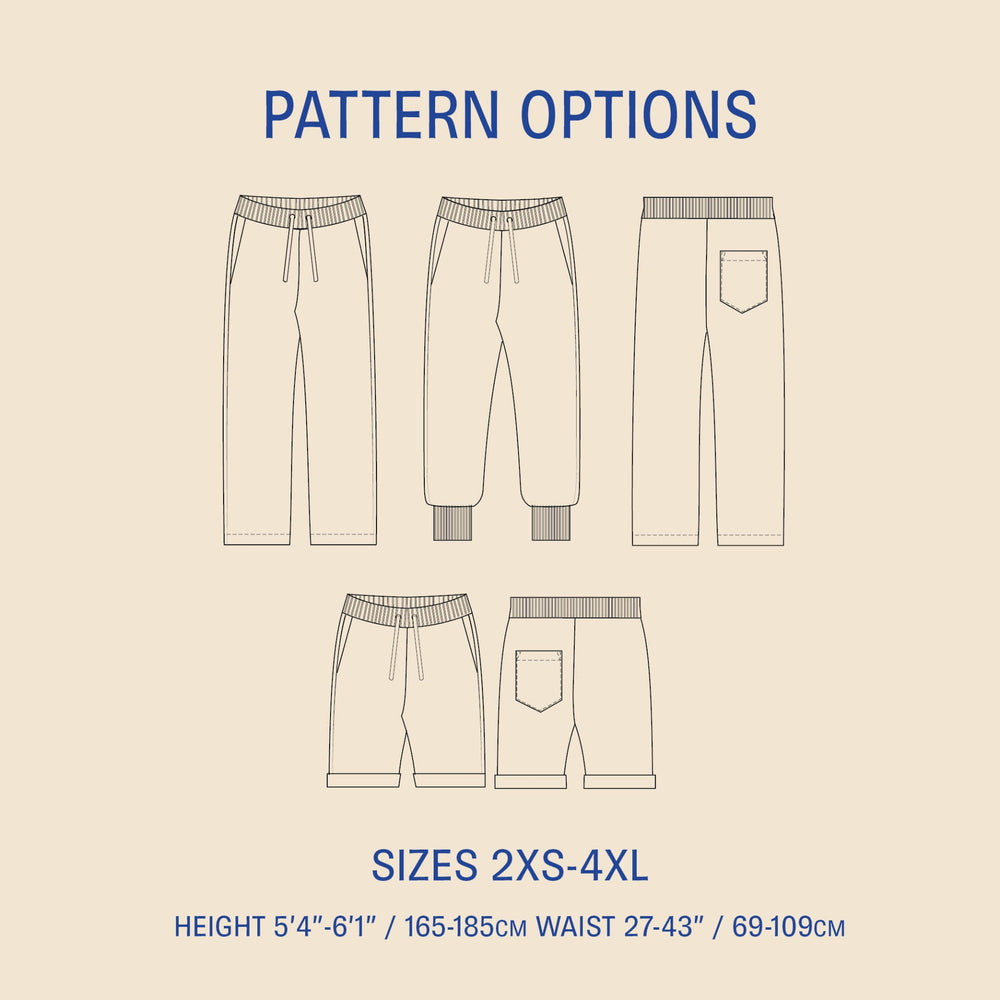 Pattern options rebel sweatpants