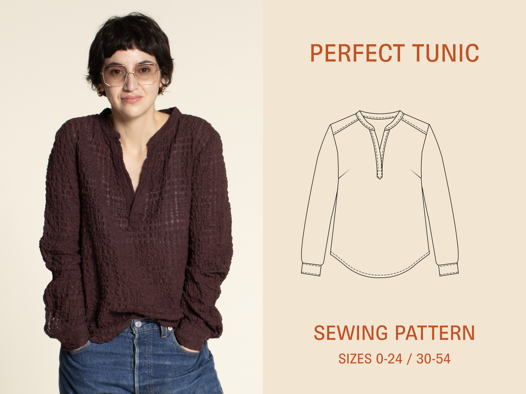 Perfect Tunic Sewing Pattern -Women's sizes