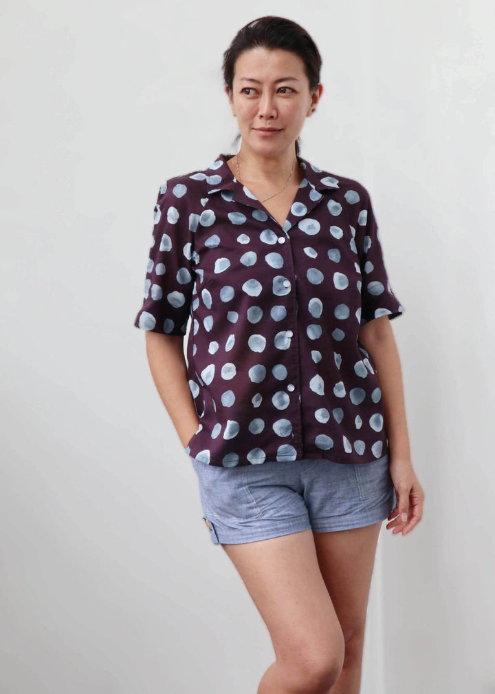 Tropicana Shirt Sewing Pattern Wardrobe By Me