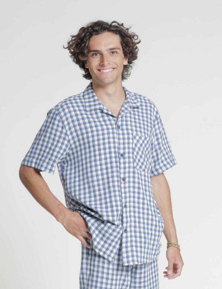 Tropical Shirt sewing pattern- Men's Sizes 2XS-4XL