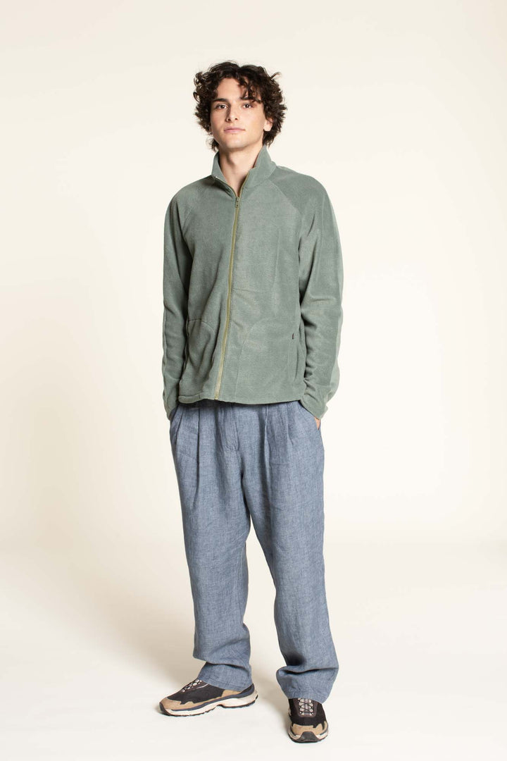 Men's Fleece jacket sewing pattern- Men's Sizes 2XS-4XL