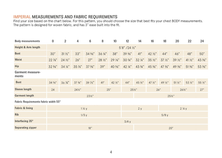 Amelia Bomber Jacket sewing pattern