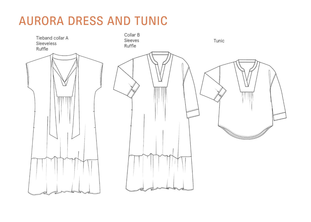 Aurora Robe Pattern Aurora Tunic sewing pattern | Wardrobe By Me. We love sewing
