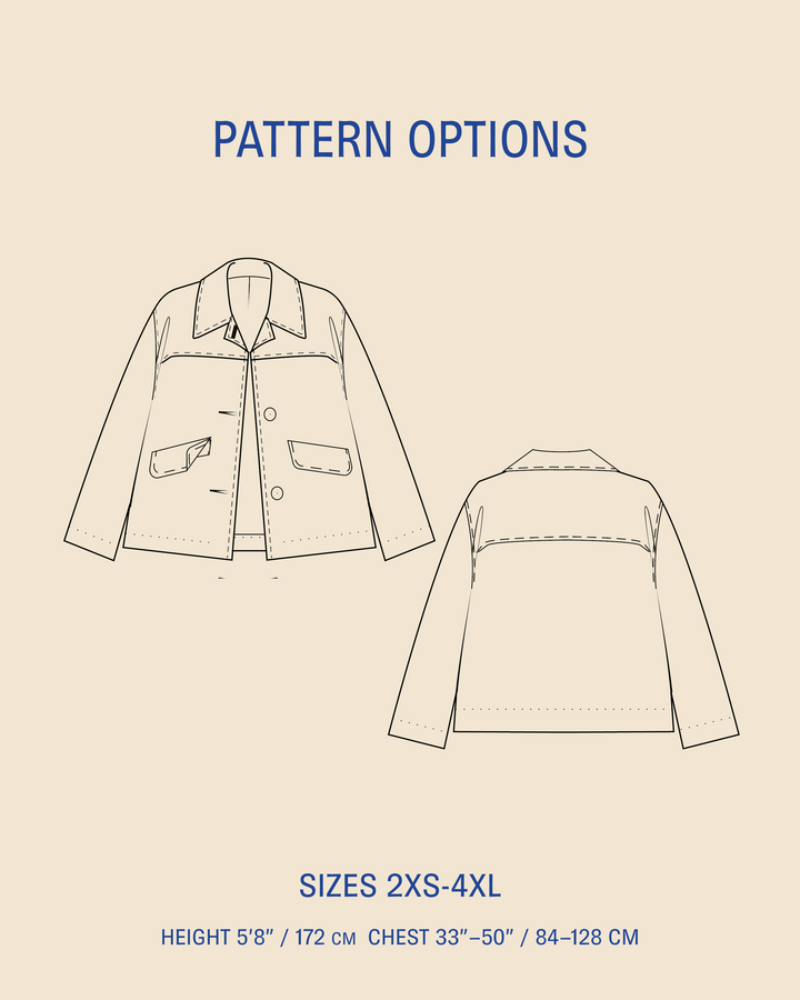 Car Coat Sewing Pattern Wardrobe By Me