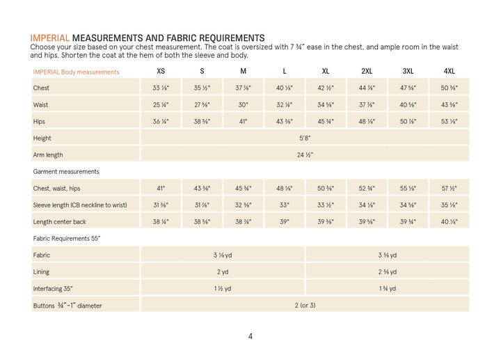 Cocoon Coat Sewing Pattern