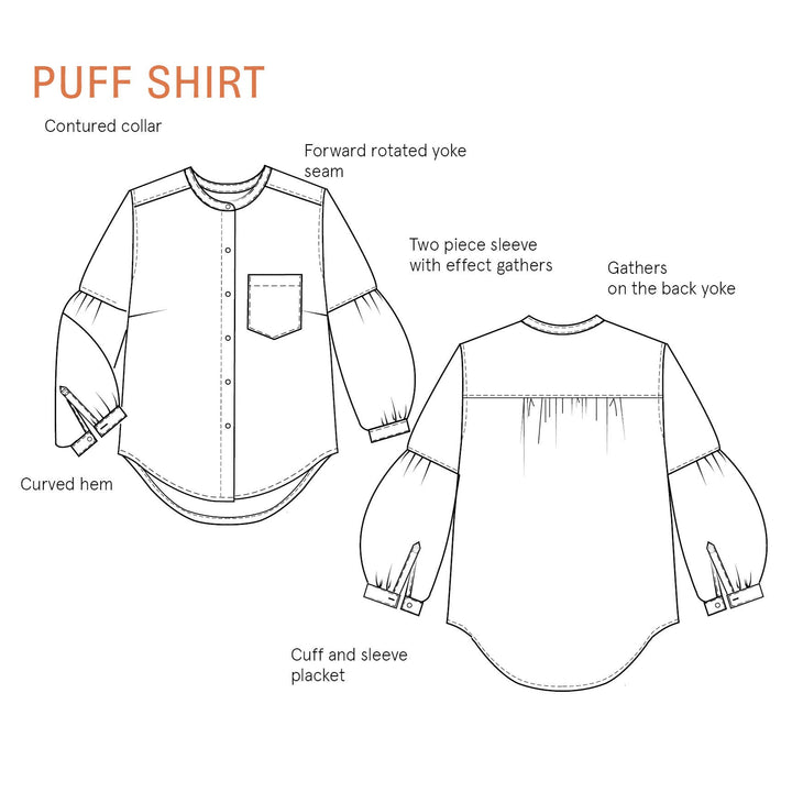 WBM_Puff Shirt sewing pattern