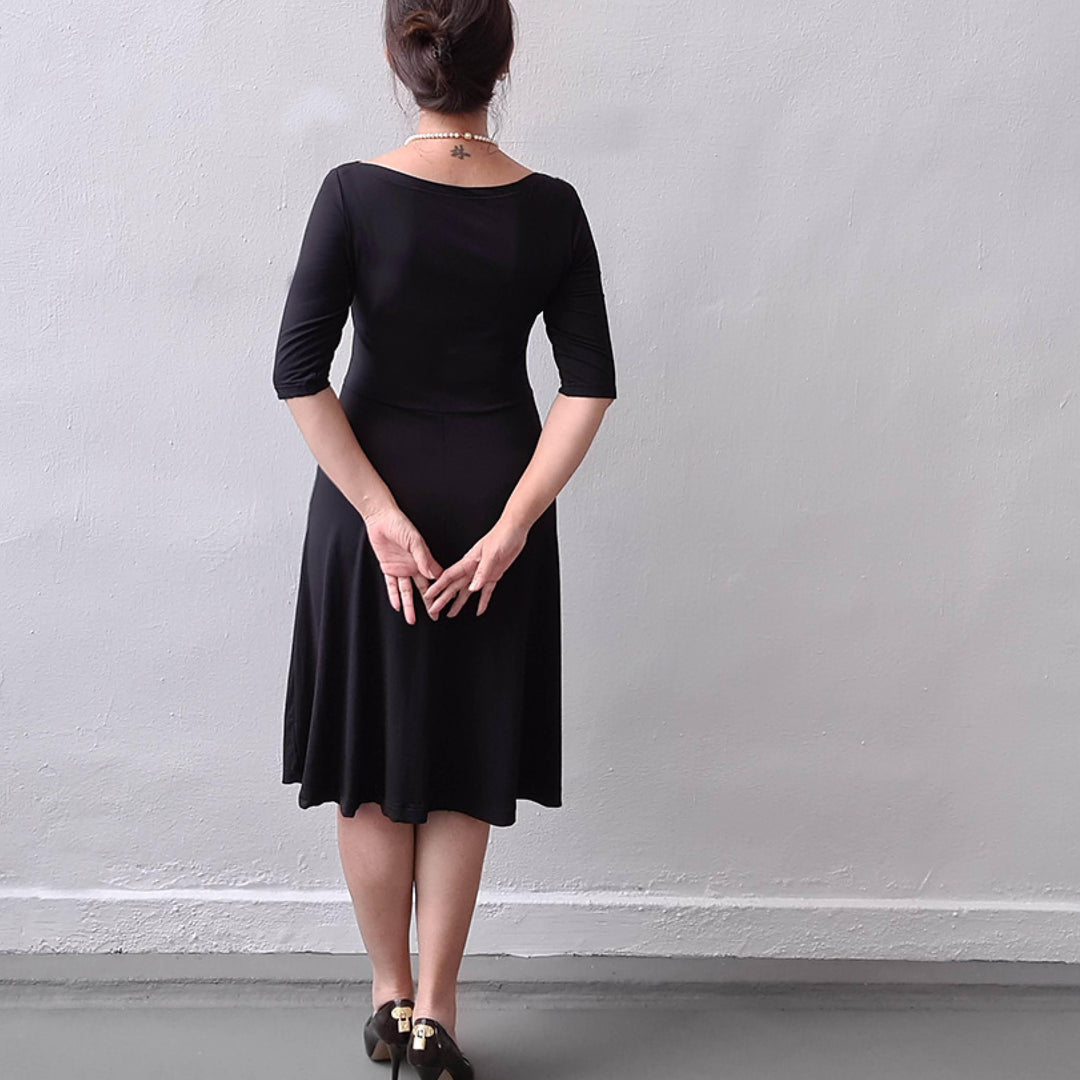 Asta Jersey Dress sewing pattern - Wardrobe By Me
