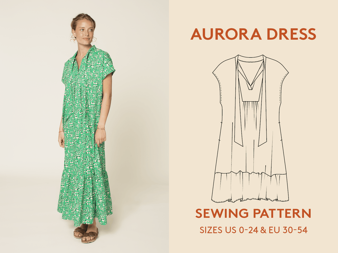 Kaftan Dress sewing pattern  Wardrobe By Me - We love sewing!