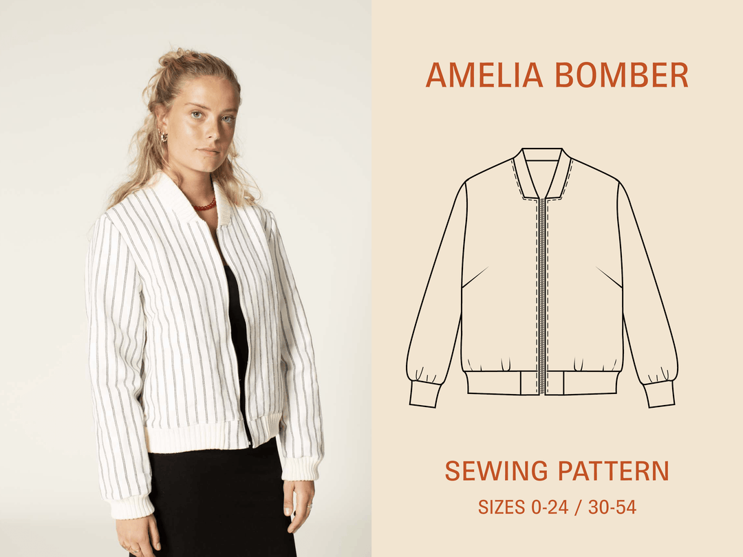 Bomber Jacket pattern - Wardrobe By Me