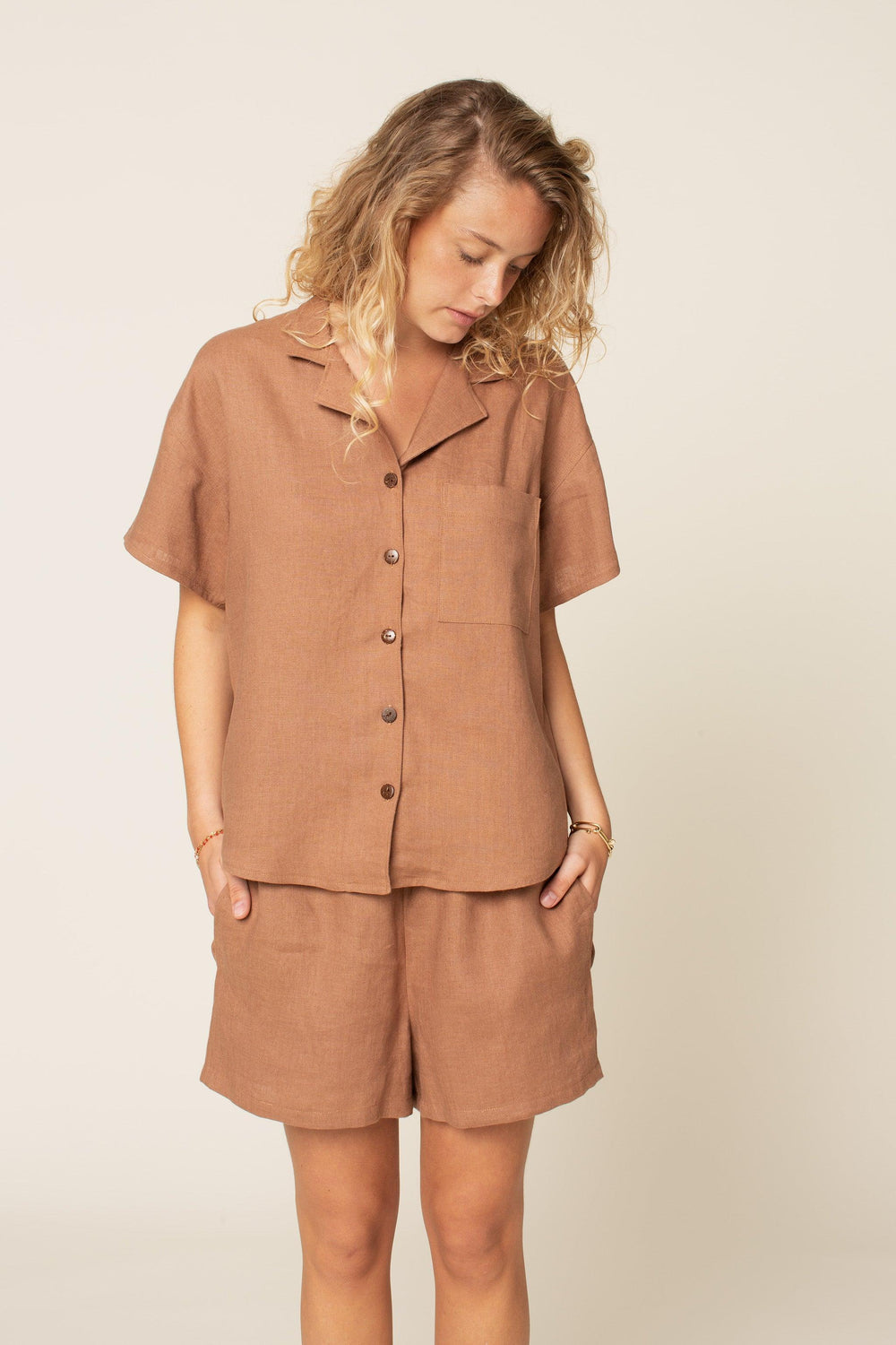 Camp Shirt and shorts sewing pattern - Wardrobe By Me